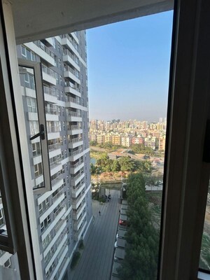 Balcony in 3 BHK Apartment at PS One 10, New Town – for Rent