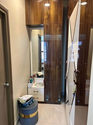 Bathroom in 3 BHK Apartment at PS One 10, New Town – for Rent