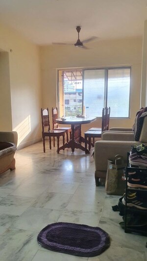 Living Room in 1 BHK Apartment at Rutu Enclave, Kasarvadavali – for Rent