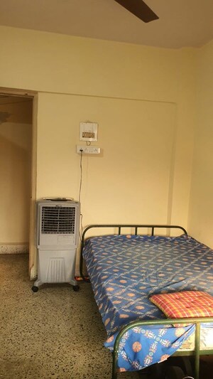 Bedroom in 1 BHK Apartment at Rutu Enclave, Kasarvadavali – for Rent