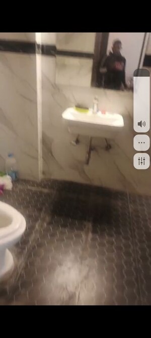 Bathroom in 3 BHK Builder Floor at Vasant Kunj – for Rent