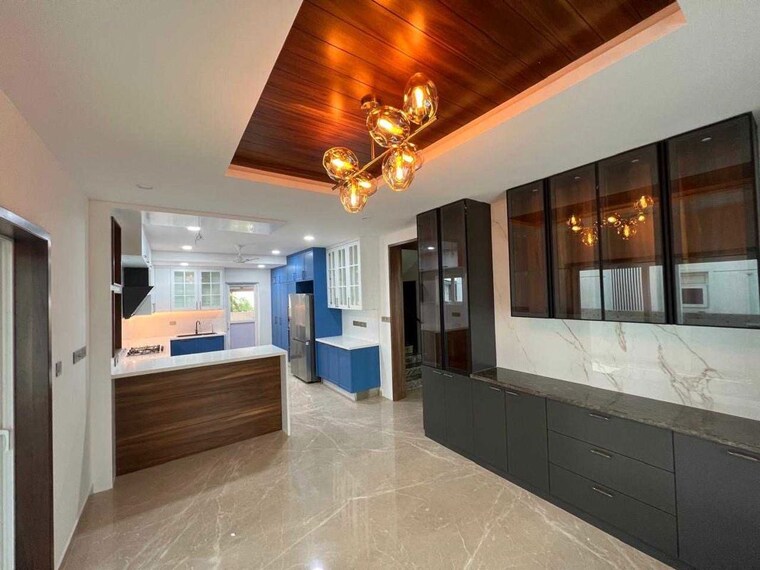 Kitchen, rajapushpa-green-dale  4500 Sq.Ft. Villa In Tellapur Hyderabad 10461349