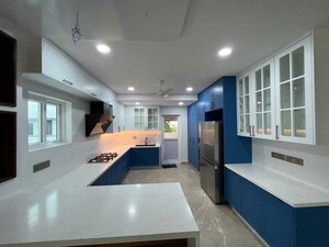 Kitchen in  Villa at Rajapushpa Green Dale, Tellapur – for Rent