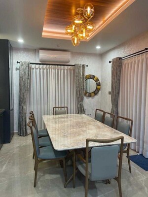 Living Room in  Villa at Rajapushpa Green Dale, Tellapur – for Rent