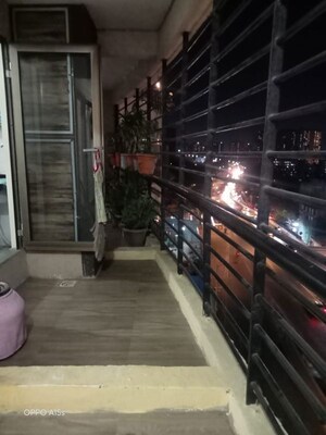 Balcony in 1 BHK Apartment at MJ Shah Centrio, Govandi – for Rent