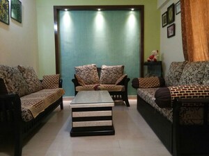 Living Room in 2 BHK Apartment at Munnekollal – for Rent