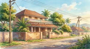  Independent House – Exterior View View at Thirumalayampalayam - for Sale