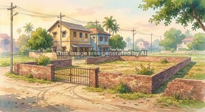  Plot – Exterior View View at Milk Colony - for Sale