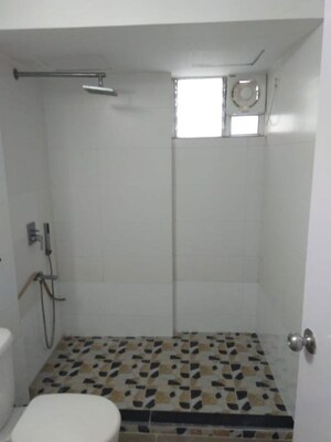 Bathroom in 3 BHK Apartment at Elita Garden Vista, New Town – for Rent