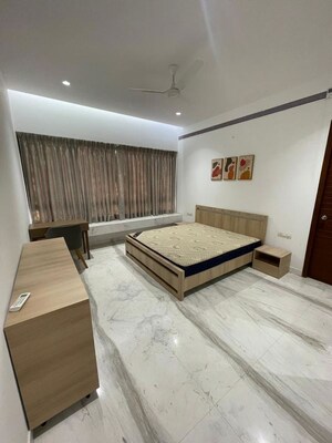 Bedroom in 3.5 BHK Apartment at Marvel Aurum, Koregaon Park – for Rent