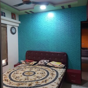 Bedroom in 2 BHK Apartment at GK St Kanwarram Palacio, Moshi – for Rent