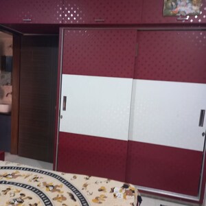 Bedroom in 2 BHK Apartment at GK St Kanwarram Palacio, Moshi – for Rent