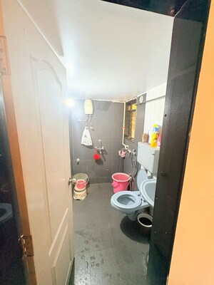 Bathroom in 2 BHK Apartment at Raj Exotica, Mira Road – for Rent