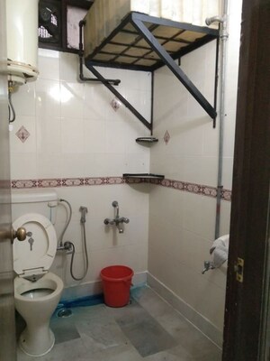 Bathroom in 2 BHK Builder Floor at Mehrauli – for Sale