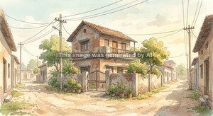  Independent House – Exterior View View at Sarai Khas - for Sale