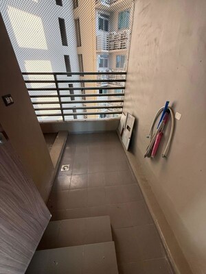 Staircase in 3 BHK Apartment at Sheth Auris Serenity Tower 3, Malad West – for Rent