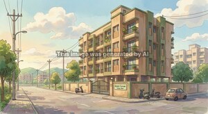  Apartment – Exterior View View at Taloja Phase 2 - for Sale