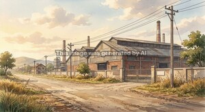  Industrial Plot – Exterior View View at Nande - for Sale