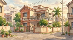  Independent House – Exterior View View at Sonari - for Sale