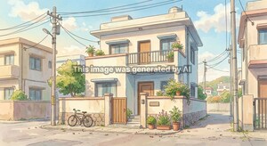  Independent House – Exterior View View at Kudsad - for Sale