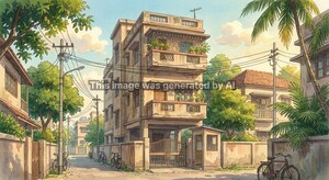  Apartment – Exterior View View at Parbangla - for Sale