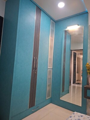 Building Lobby in 2 BHK Apartment at BK Jhala Mahalunge Riviera, Mahalunge – for Rent