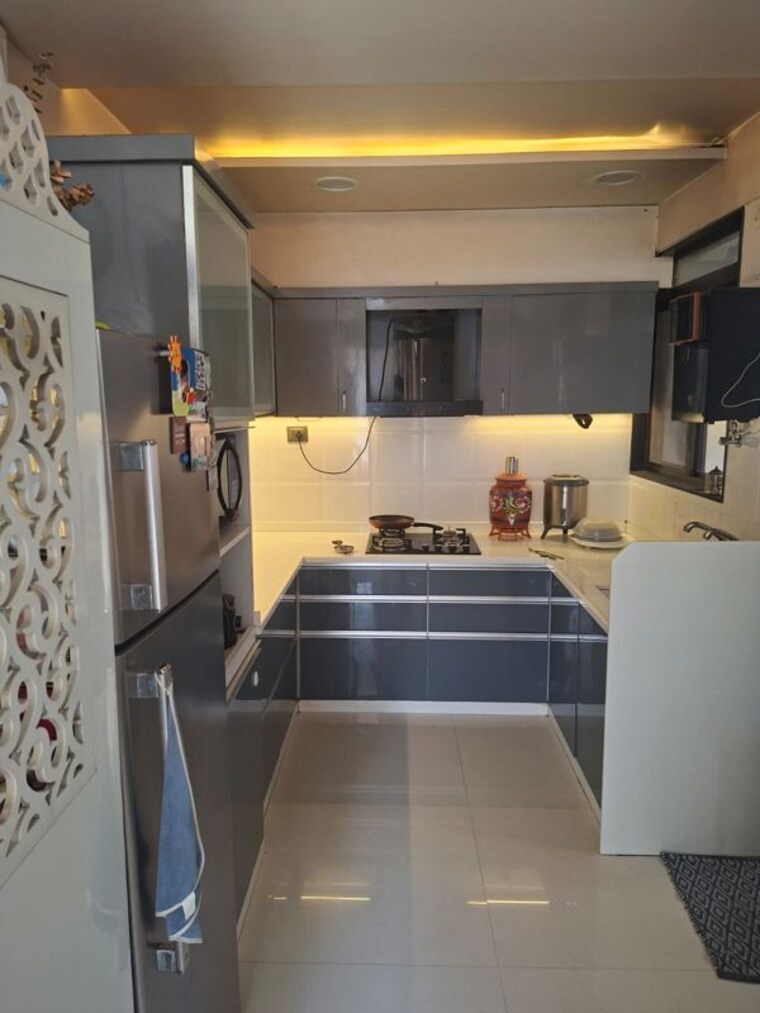 Kitchen, bk-jhala-mahalunge-riviera 2 Bedroom 1000 Sq.Ft. Apartment In Mahalunge Pune 10461970
