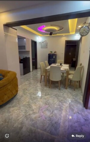 Living Room in 3 BHK Apartment at Supertech Defence Colony Phase IV, Wagholi – for Sale