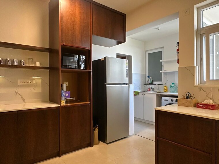 Kitchen, prestige-woodland-park 3.5 Bedroom 2100 Sq.Ft. Apartment In Cooke Town Bangalore 10461942