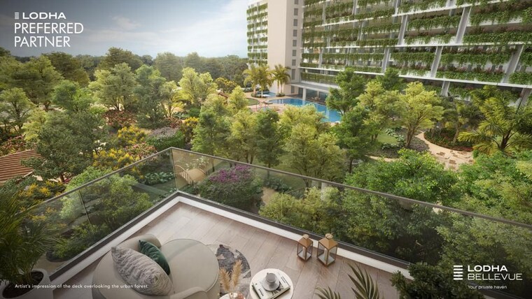 Balcony, lodha-worli 5 Bedroom 2409 Sq.Ft. Apartment In Worli Mumbai 10462010