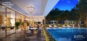 Swimming Pool in 4 BHK Apartment at Lodha Worli, Worli – for Sale