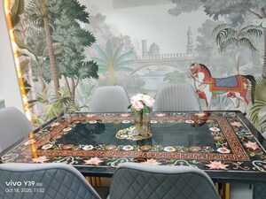 Dining area in 2.5 BHK Apartment at Oberoi Realty Springs, Andheri West – for Rent