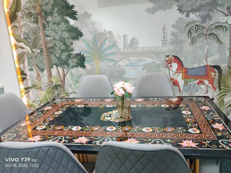 Dining area, oberoi-realty-springs 2.5 Bedroom 1200 Sq.Ft. Apartment In Andheri West Mumbai 10462020
