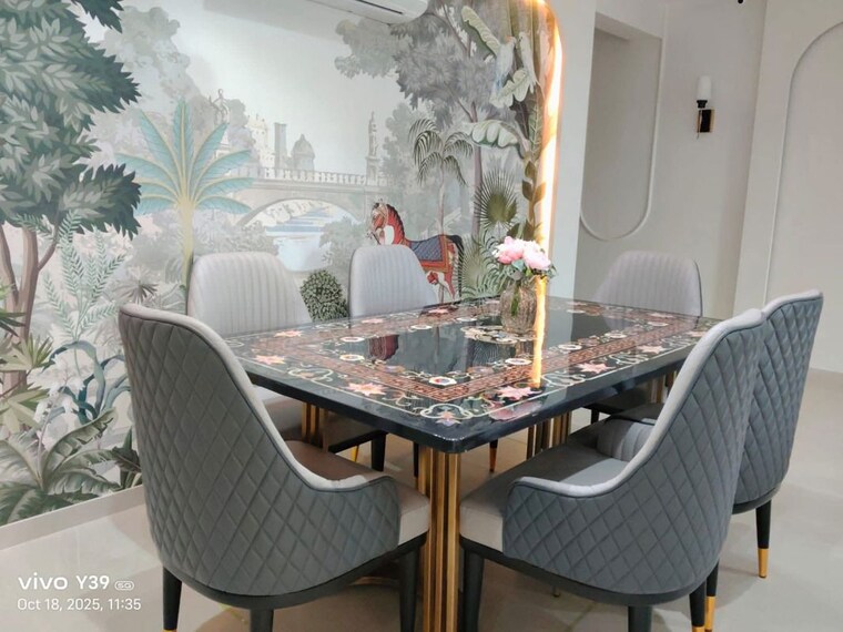 Dining area, oberoi-realty-springs 2.5 Bedroom 1200 Sq.Ft. Apartment In Andheri West Mumbai 10462020