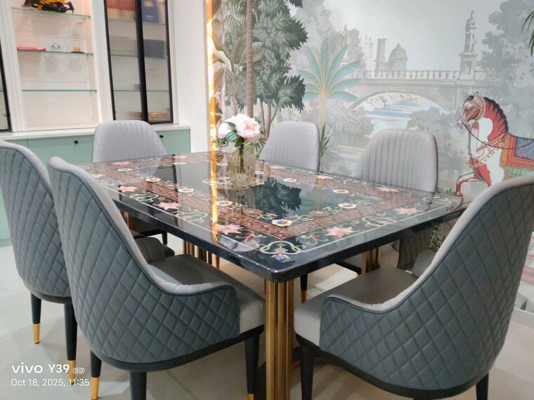 Dining area, oberoi-realty-springs 2.5 Bedroom 1200 Sq.Ft. Apartment In Andheri West Mumbai 10462020
