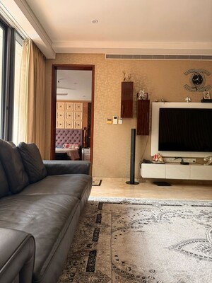 Living Room in 4 BHK Villa at Embassy Boulevard, Yelahanka – for Sale