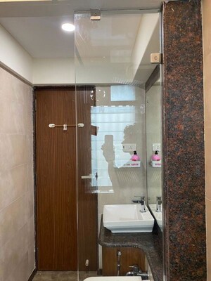 Bathroom in 2 BHK Apartment at Bhavna Apartment Vile Parle West, Vile Parle West – for Rent