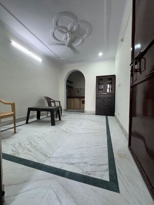Building Lobby in 1 BHK Apartment at Chattarpur – for Rent