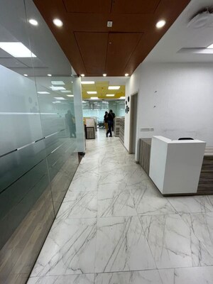 Building Lobby in  Office Space at Spaze Edge Tower, Sector 47 – for Rent