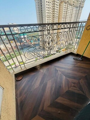 Balcony in 3 BHK Apartment at Hiranandani Fortune City, New Panvel – for Rent
