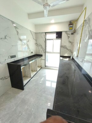 Kitchen in 2.5 BHK Apartment at Sanghvi Palazzo, Andheri West – for Rent