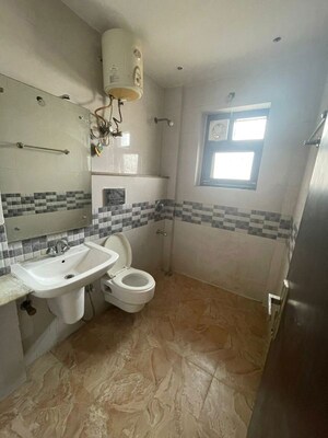 Bathroom in 2 BHK Builder Floor at Sector 10a – for Rent