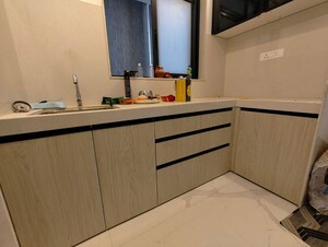 Kitchen in 2 BHK Apartment at Prescon Midtown Bay, Mahim West – for Rent