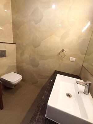 Bathroom in 3 BHK Builder Floor at Greater Kailash I – for Rent