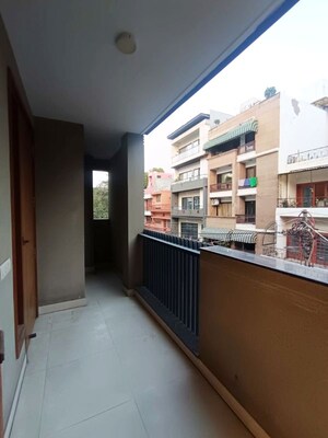 Balcony in 3 BHK Builder Floor at Greater Kailash I – for Rent