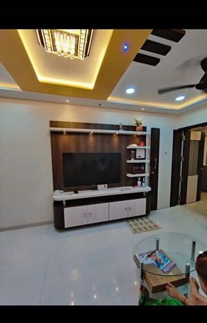 Living Room in 2 BHK Builder Floor at Kesar Scion, Ghatkopar East – for Rent