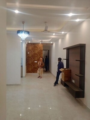 Living Room in 2.5 BHK Builder Floor at Raj Nagar Extension – for Sale
