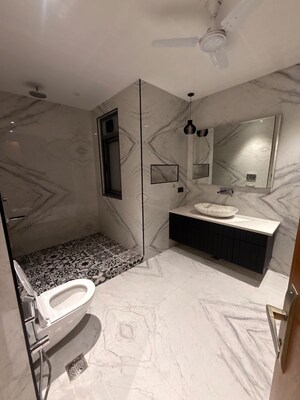 Bathroom in 4 BHK Builder Floor at Sector 23 – for Rent