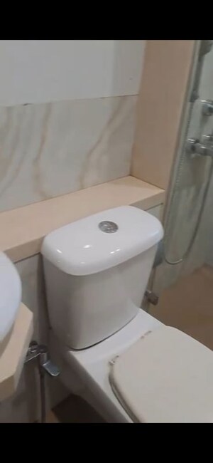 Bathroom in 3 BHK Apartment at Mahindra Eminente, Goregaon West – for Rent