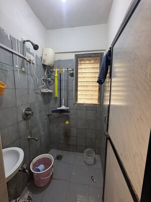Bathroom in 1 BHK Apartment at Green Field B CHS LTD, Andheri East – for Rent